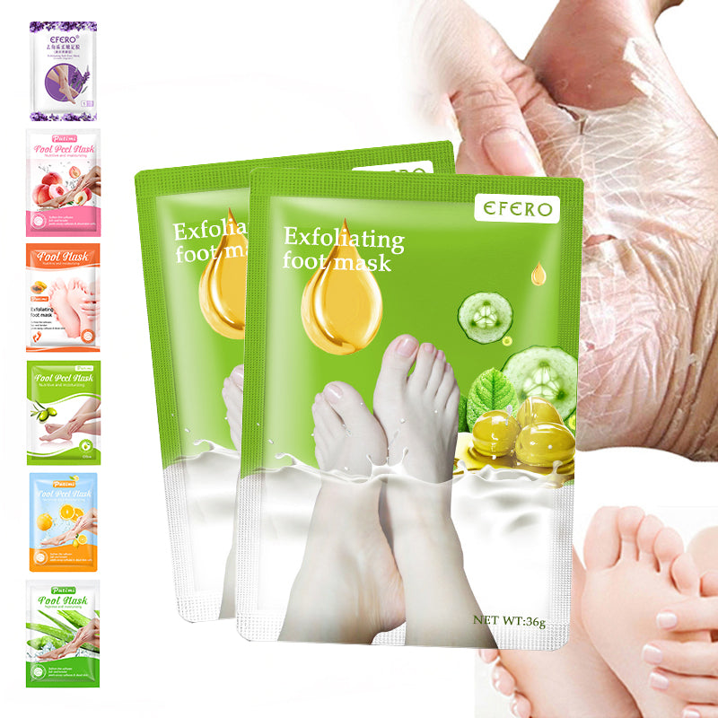 Myzoora New Exfoliating Foot Mask Foot SPA Pedicure Socks Removing Dead Skin Whitening Heels Feet Peeling Anti Cracked Foot Skin Care